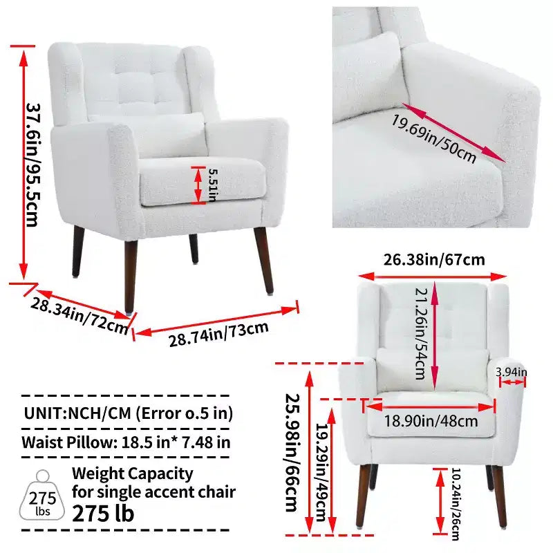 Chaises Chaise moderne du milieu du siècle