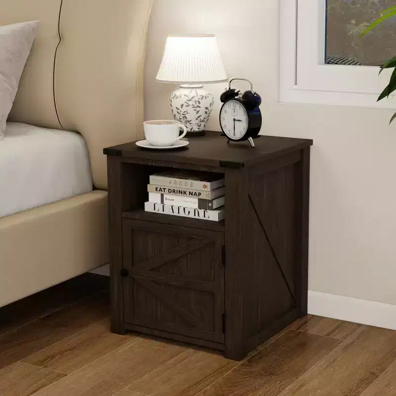 Table de chevet de ferme | Table de nuit de chevet