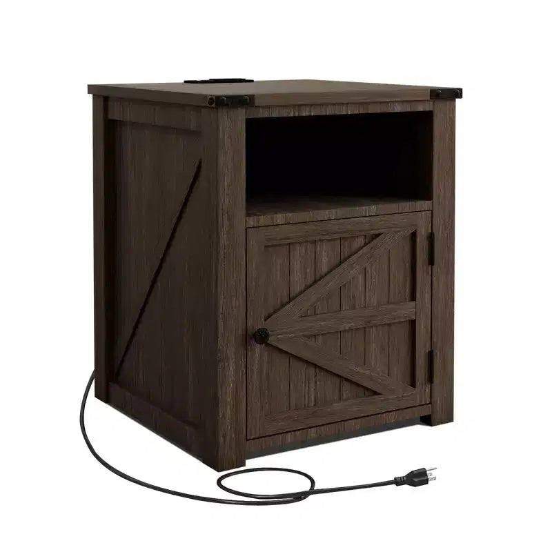Table de chevet de ferme | Table de nuit de chevet
