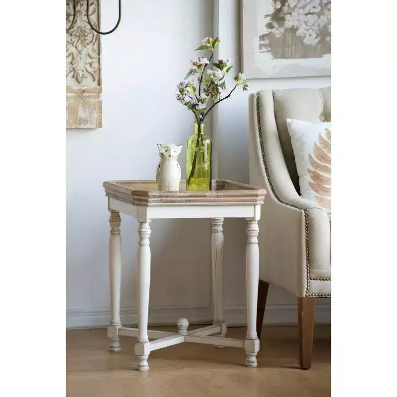 Table d'appoint carrée 20x20x25