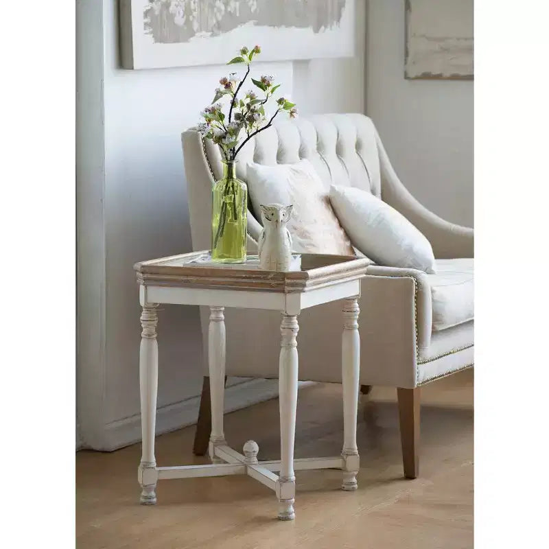 Table d'appoint carrée 20x20x25