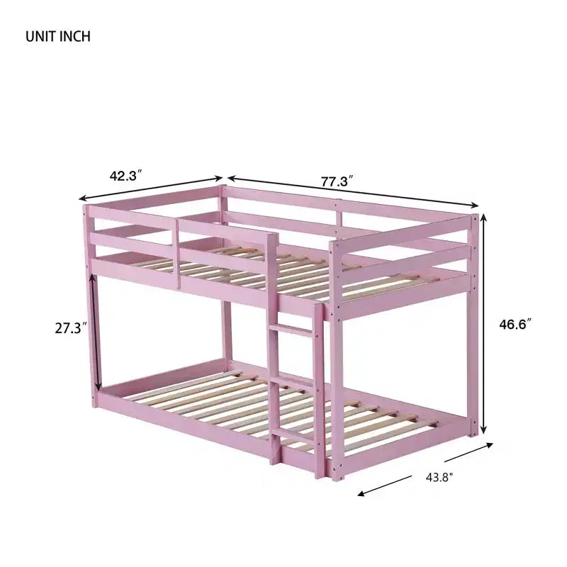 Lit mezzanine avec rangement sous le lit – gain de place – métal robuste