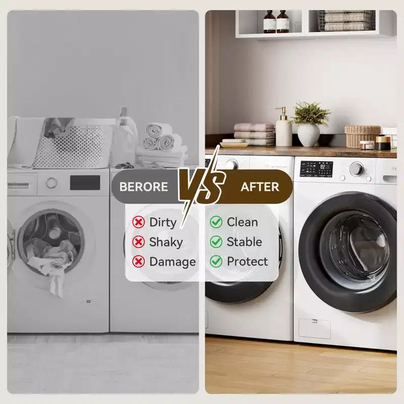 Plan de travail pour lave-linge sèche-linge, Dessus de machine à laver avec rebord surélevé