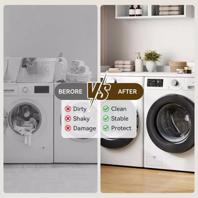 Plan de travail pour lave-linge sèche-linge, Dessus de machine à laver avec rebord surélevé