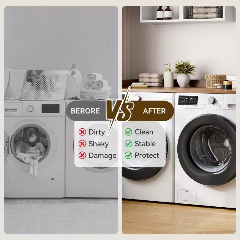 Plan de travail pour lave-linge sèche-linge, Dessus de machine à laver avec rebord surélevé