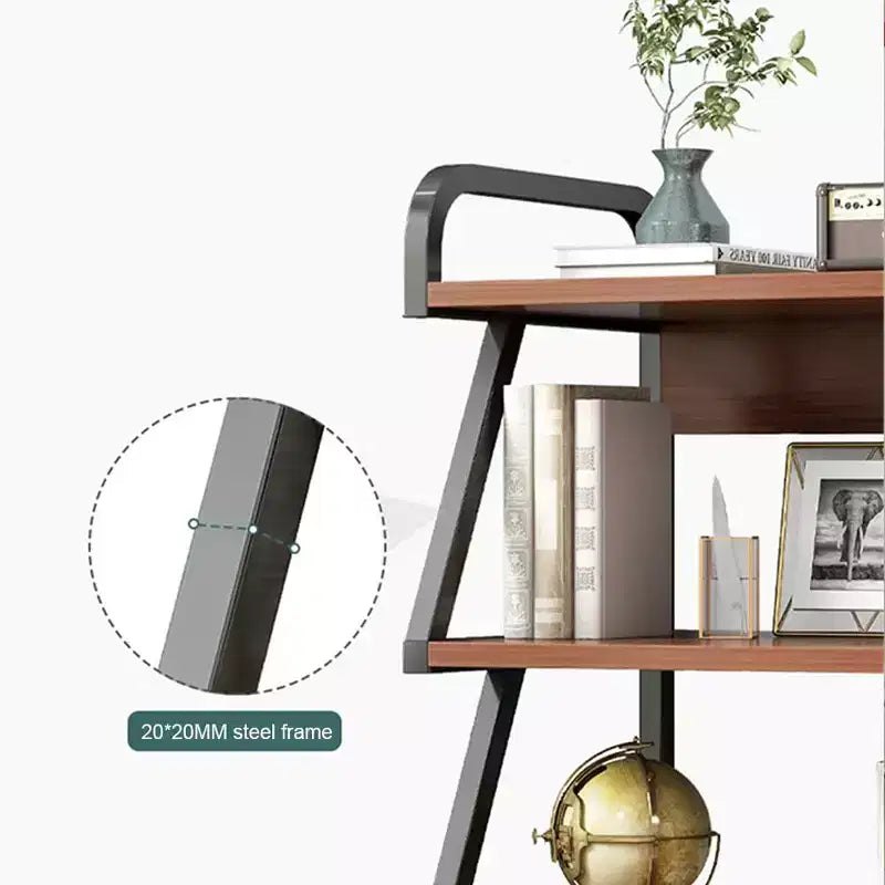 Meuble d'imprimante à 3 niveaux avec étagère de rangement