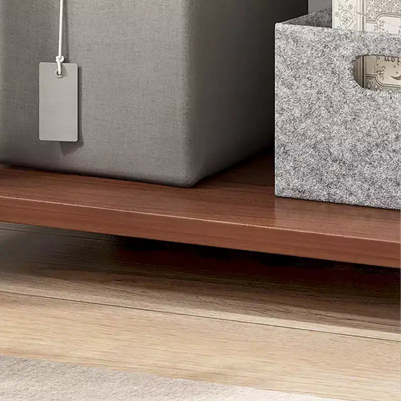 Meuble d'imprimante à 3 niveaux avec étagère de rangement