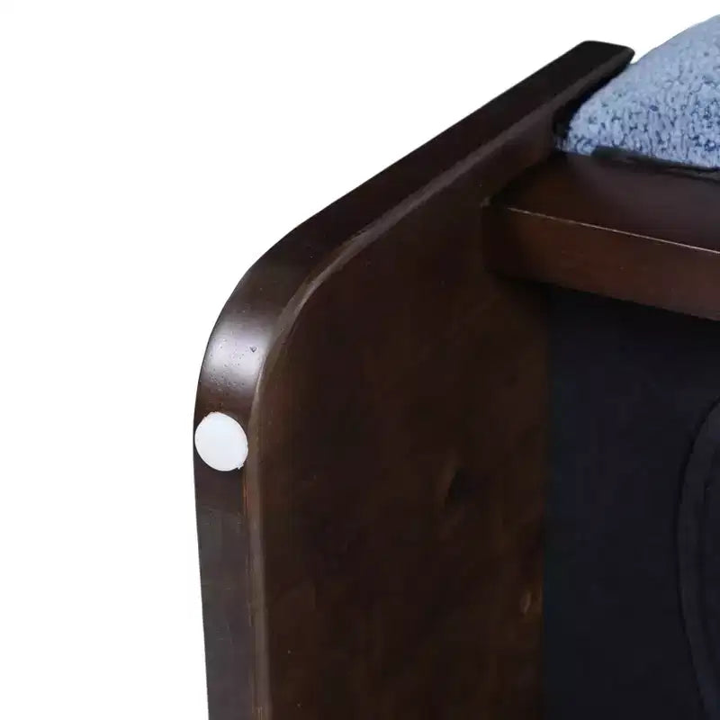 Banc d'entrée ottoman ovale pour chambre à coucher