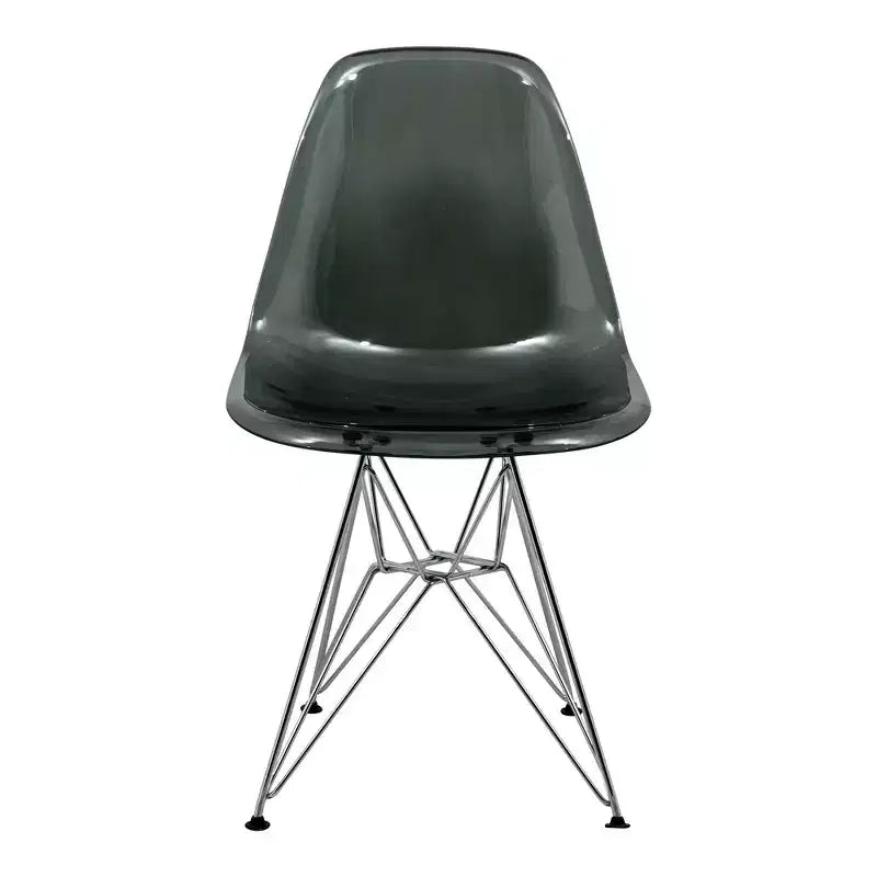 Chaise de salle à manger moderne en acrylique