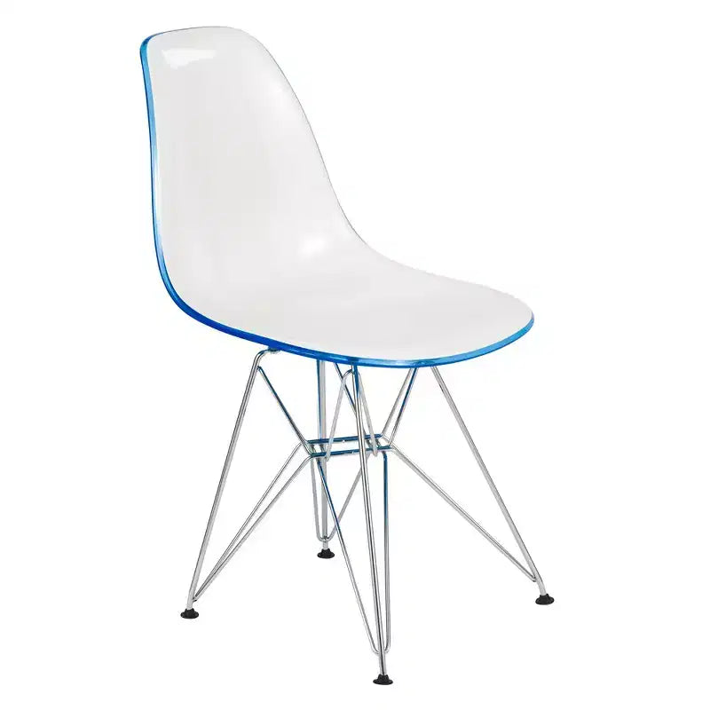 Chaise de salle à manger moderne en acrylique
